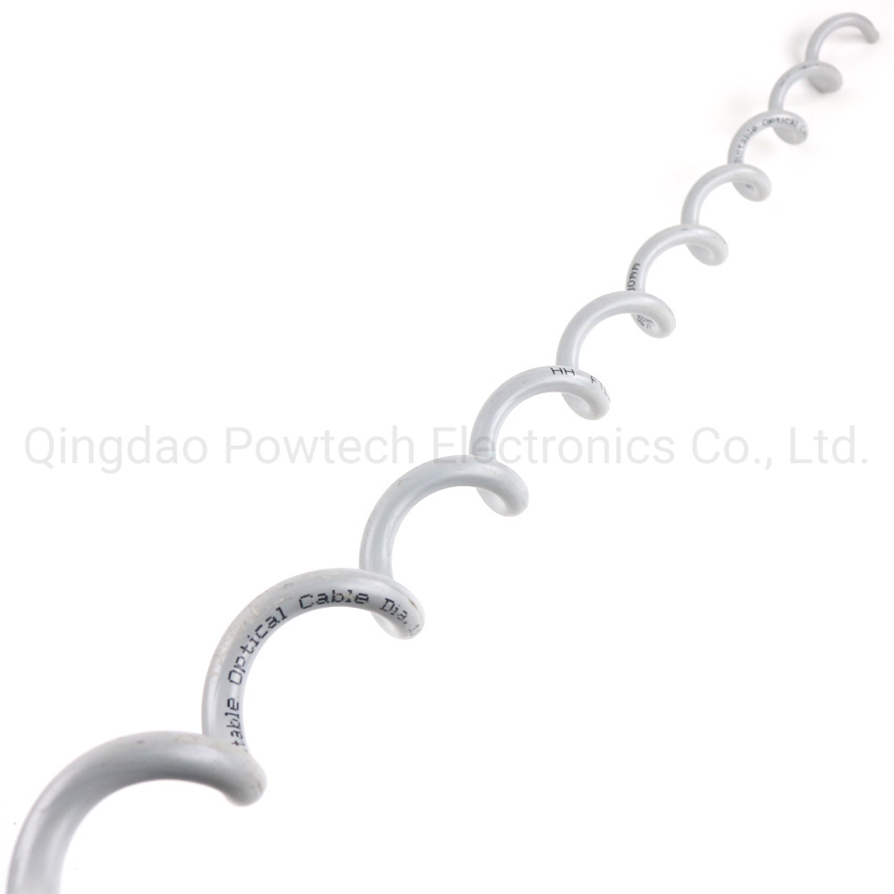 China 
                Cable de alta calidad OPGW amortiguador de vibraciones en espiral de plástico
              fabricante y proveedor