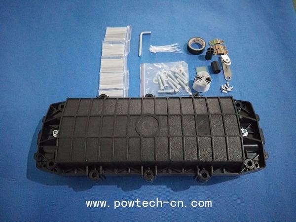 Китай 
                                 Горизонтальный тип пластика распределительная коробка 96 волокон, Wareproof АБС/PC материала                              производитель и поставщик
