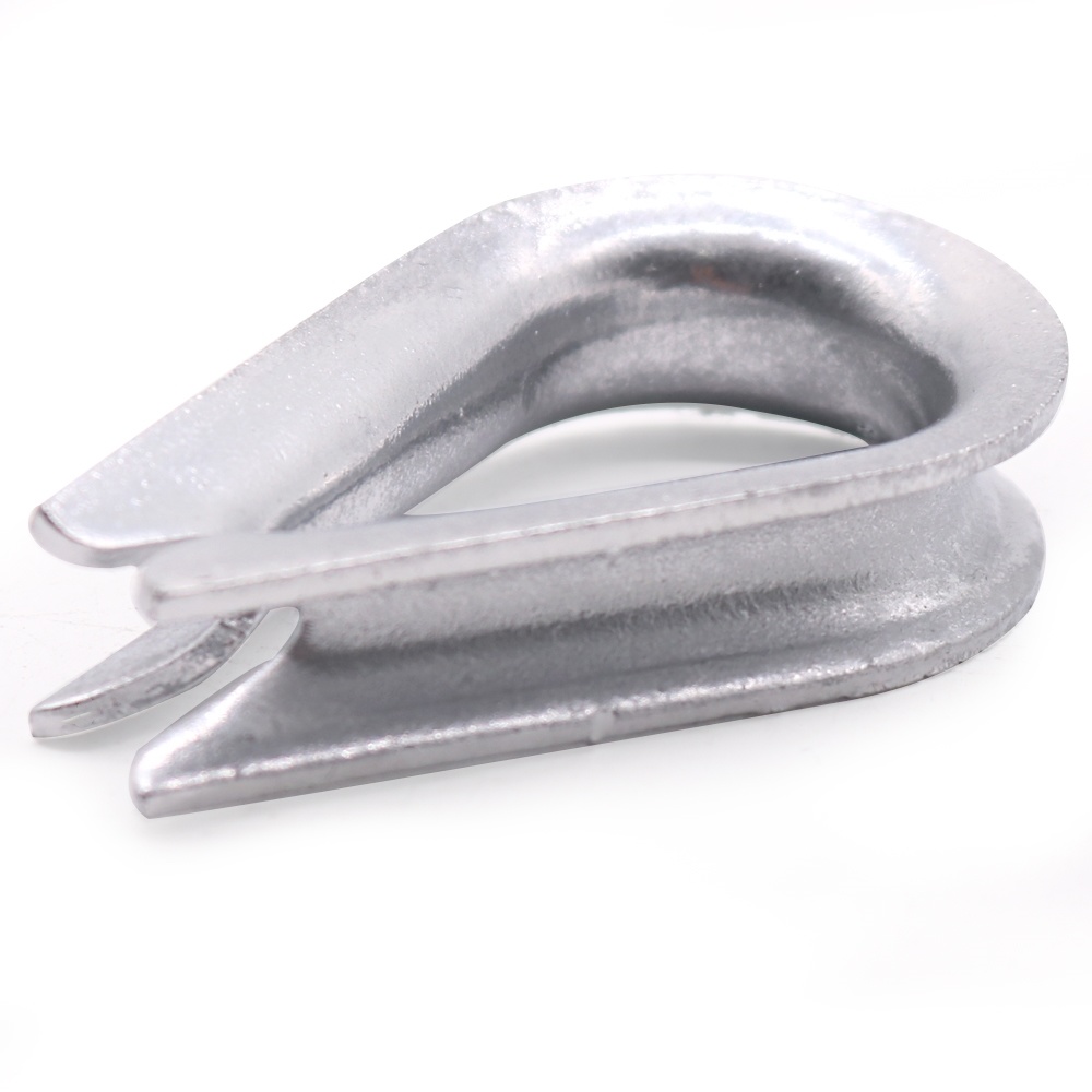 Hot Sale Galvanized Steel Electrical Wire ADSS Tension Clamp Thimble