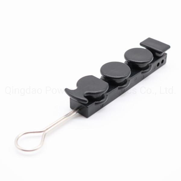 Hot Selling FTTH Accessories Plastic Cable Anchor Clamp