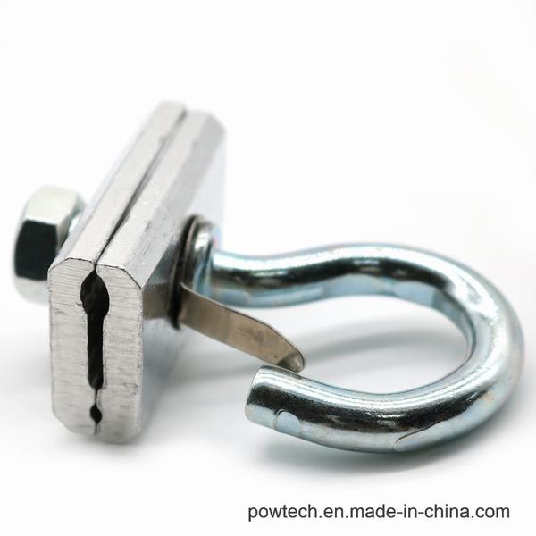 China 
                        Hot Selling FTTH Drop Optical Cable Suspension Hook / Two Slots Hook / Span Clamp
                      manufacture and supplier