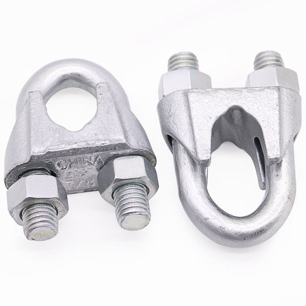 
                        Hot Selling Wire Rope Malleable Iron Casting Bull Dog Clamp
                    