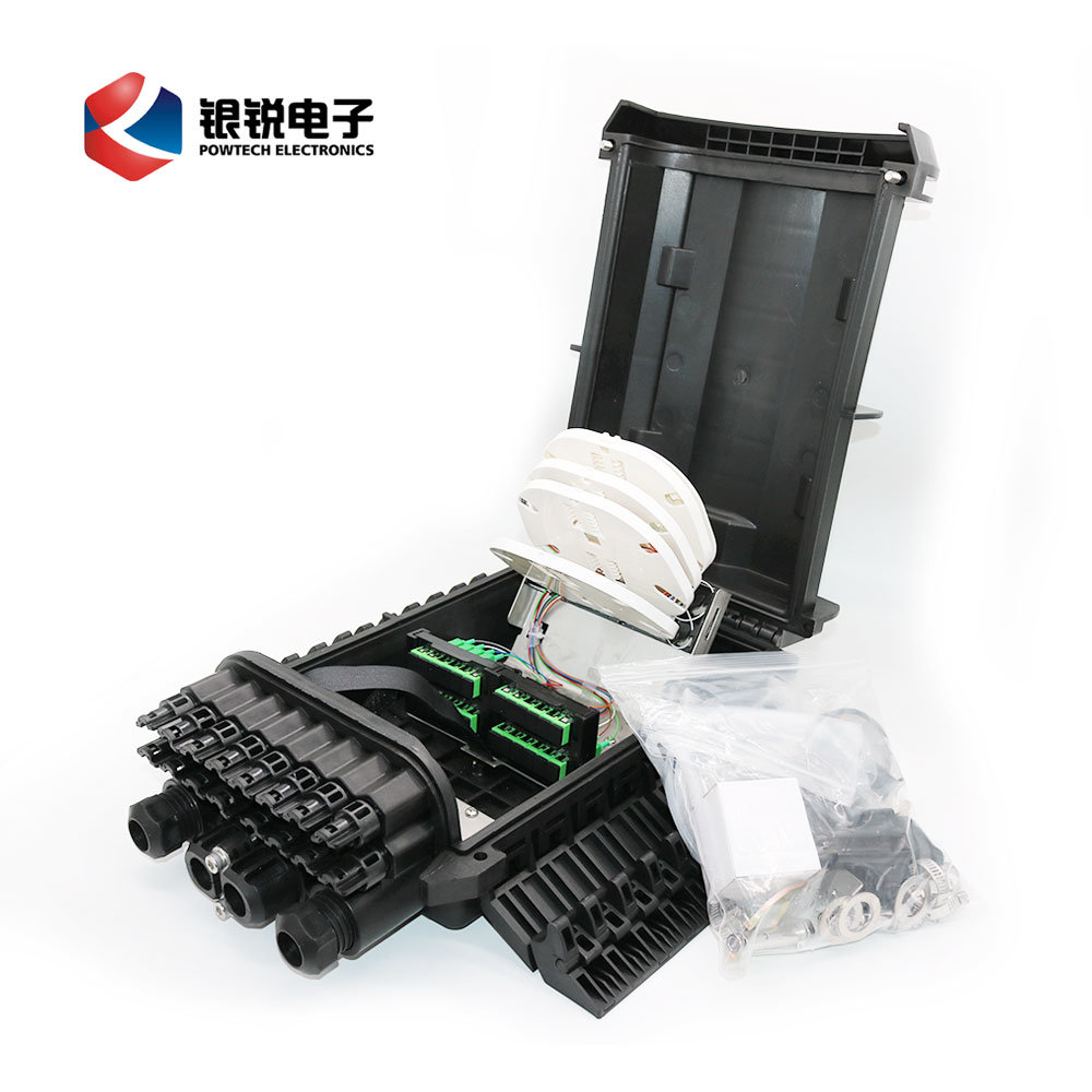 Chine 
                                 Type d'Inline 72coeurs 144 coeurs l'épissure de câble à fibres optiques de fermeture                              fabrication et fournisseur