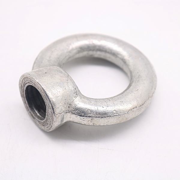 
                                 Verbindungsverschraubung Ovale Ringmutter Aus Verzinktem Stahl                            