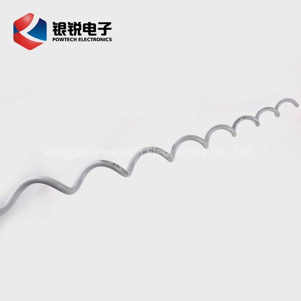 China 
                        Material High-Elasticity PVC Plastic Spital Vibration Damper
                      manufacture and supplier