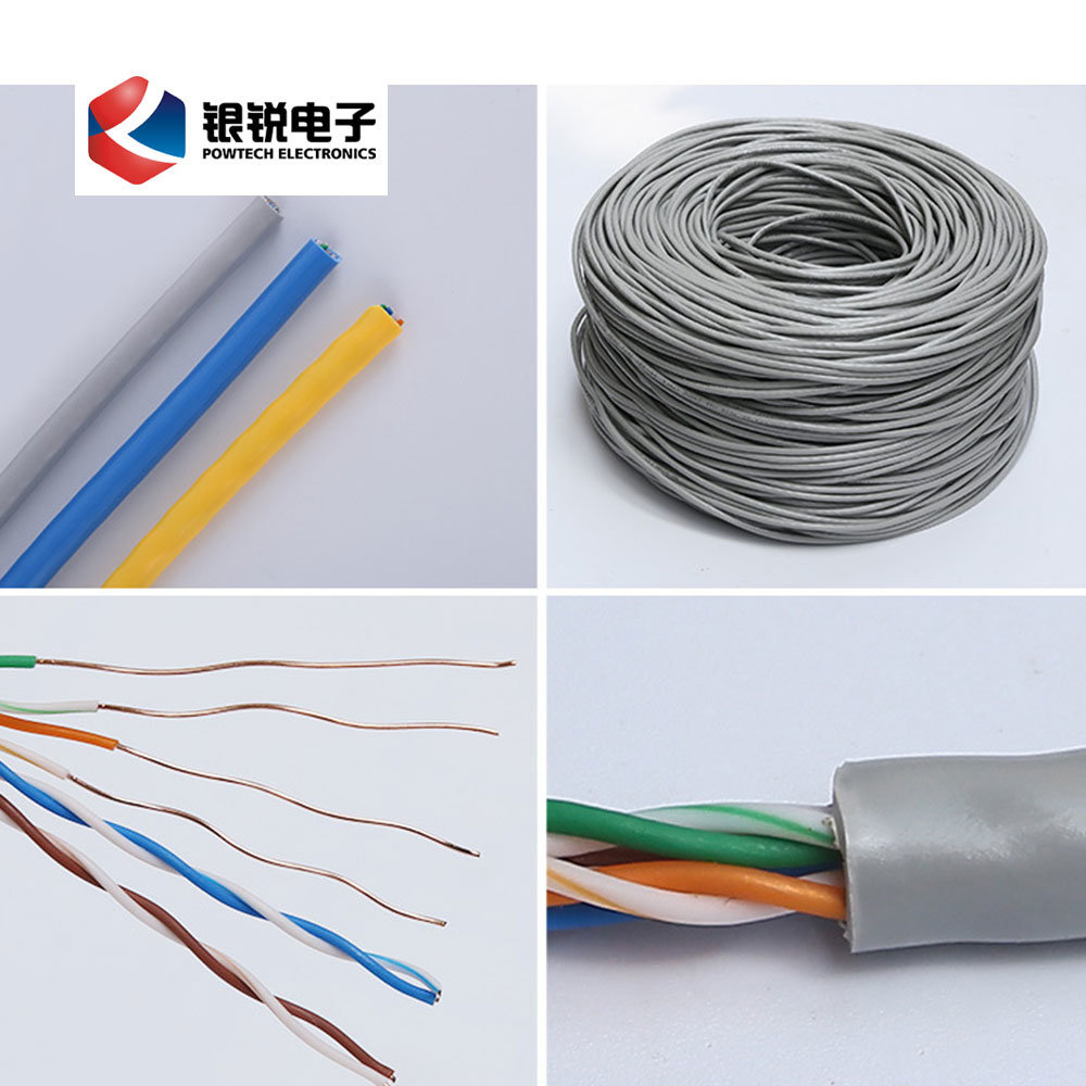 Networking Communication Cable with Steel Wires UTP Cat5/Cat5e/CAT6 LAN Cable