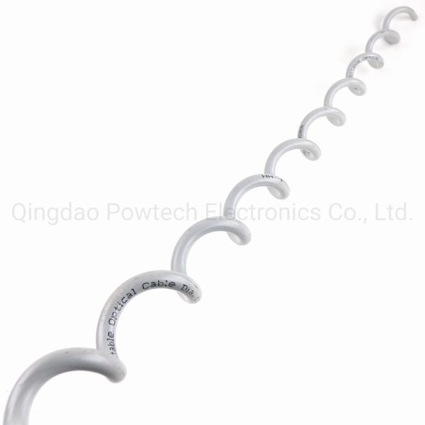 China 
                                 Espiral plástico amortiguador de vibraciones para cables OPGW                              fabricante y proveedor