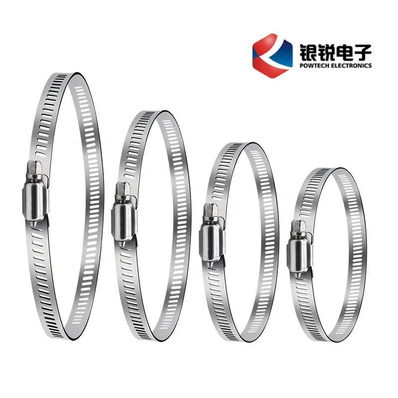 
                Pole Bracket American-Type Stainless Steel Hose Clamp (8mm and 30mm)
            