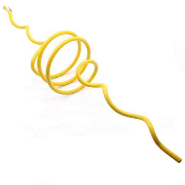 
                                 Amarillo preformados de Vuelo del cisne PVC desviador                            