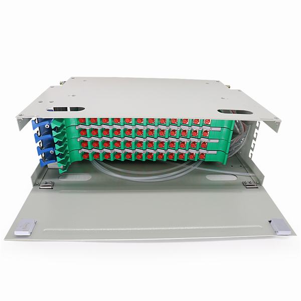 China 
                        Rack Type Fiber Optical  Metal Terminal Box/ODF 48 Fibers
                      manufacture and supplier
