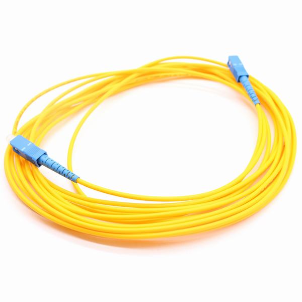 Chine 
                                 SC/PC-SC/PC 3m cordon de raccordement à fibre optique                              fabrication et fournisseur