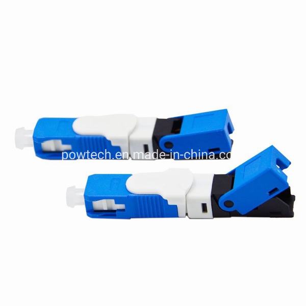 China 
                        SC/UPC SC/APC fast assembly connector
                      manufacture and supplier