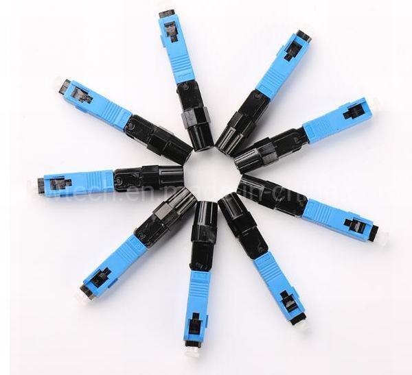 China 
                        Sc/Upc Sm Fiber Optic FTTH Fast Connector Quick Connector
                      manufacture and supplier