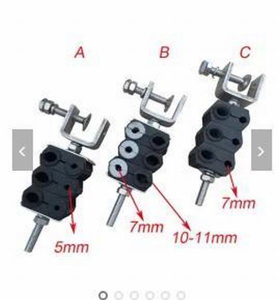China 
                        Single / Double / Triple Holes Feeder Clamp Jumper Cable Clamp
                      manufacture and supplier