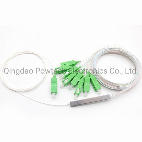 China 
                        Single Mode APC Steel Tube Fiber Optical PLC Splitter
                      manufacture and supplier