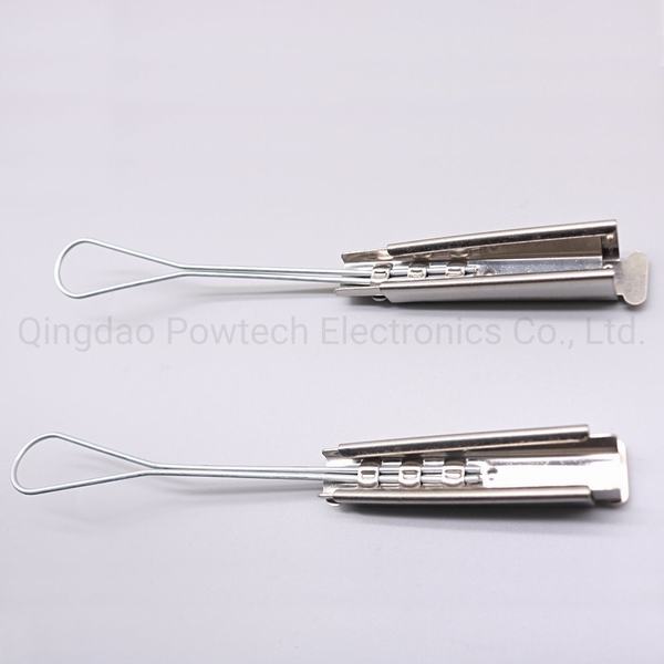 Stainless Steel FTTH Telecom Drop Cable Wire Clamp