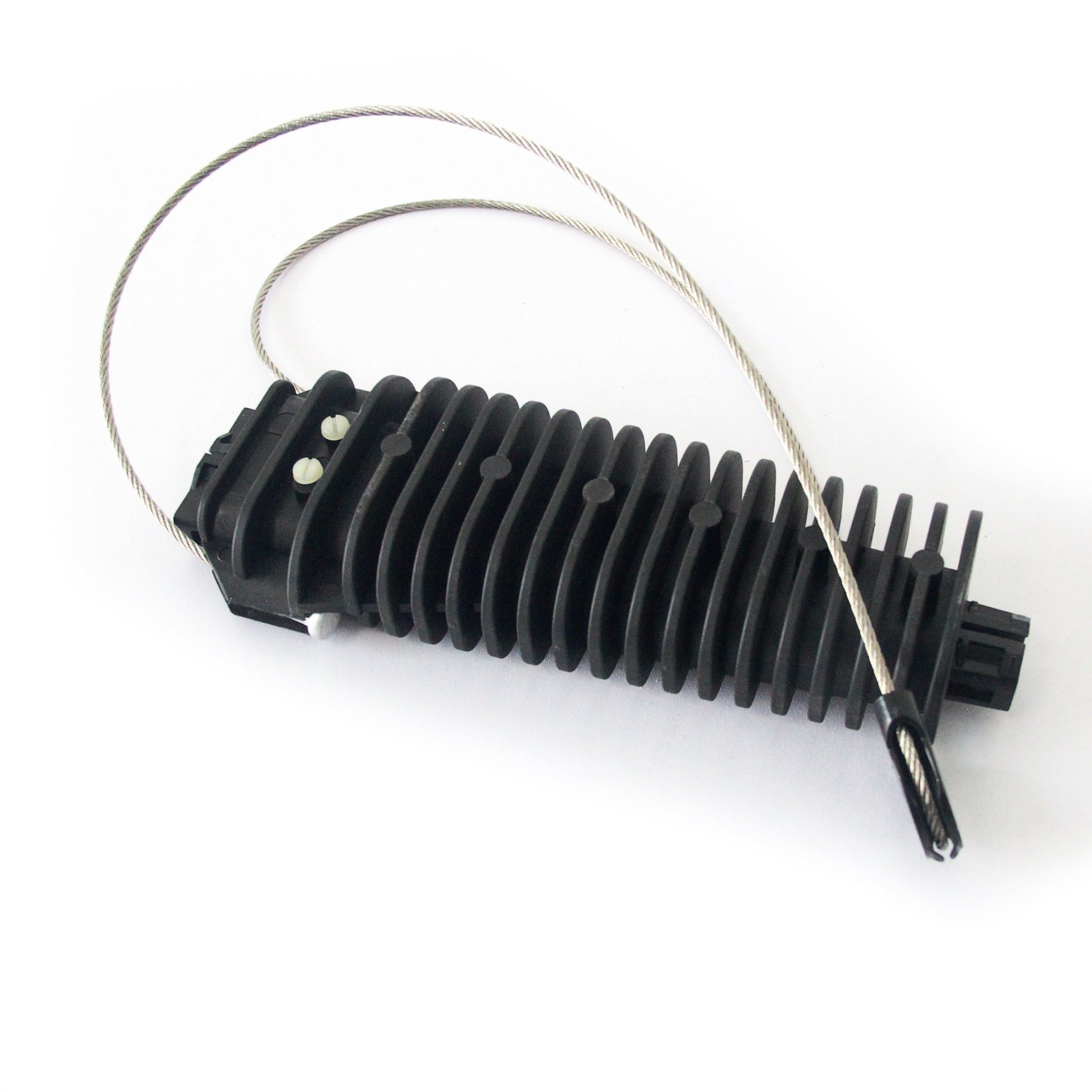 
                Подходящего диаметра кабеля 3~7мм пластиковые напряженности Anchor зажим для кабеля ADSS
            