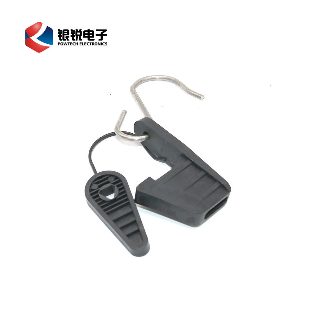 China 
                Tension Clamp FTTH Cable Fish Anchoring Suspension Drop Wire Clamps
              manufacture and supplier
