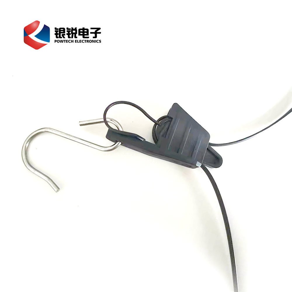 Tension Clamp S Hook FTTH Cable Fish Anchoring Drop Wire Clamp