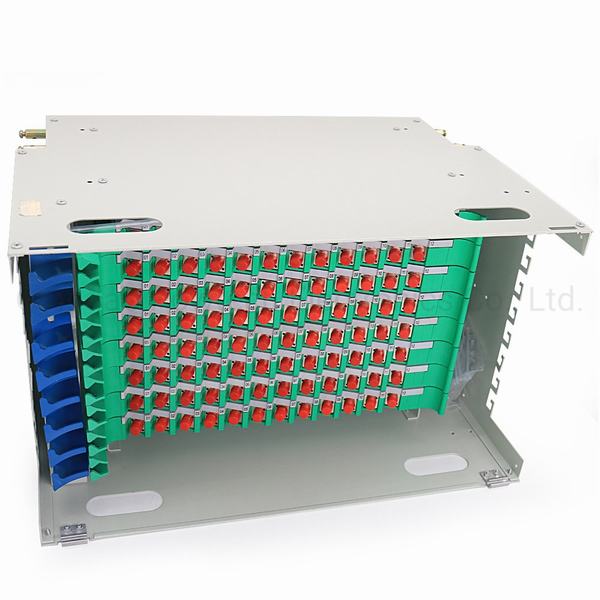 
                                 La caja de bornes/ODF/ Bastidor de distribución óptica de fibras24                            