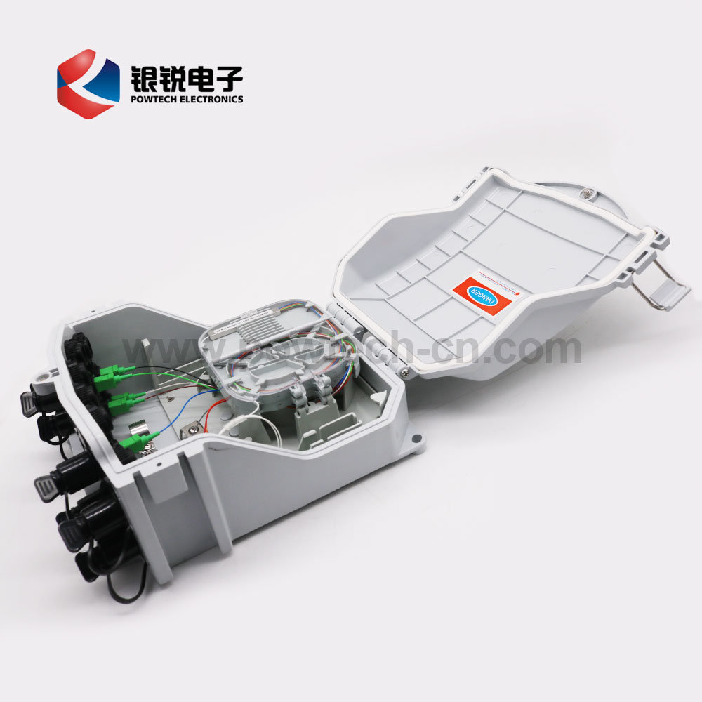 China 
                White Color or Black Color FTTH Distribution Termination Box 16 Cores Fat
              fabricação e fornecedor