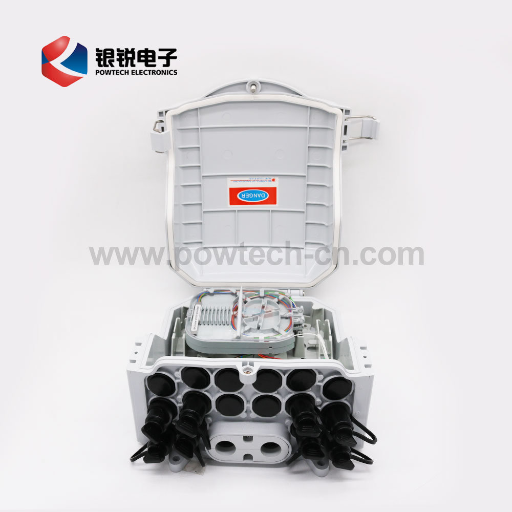 China 
                Branco ou preto gordura tipo Inline Fibra Óptica de fecho da junção FTTH para cabo de descida
              fabricação e fornecedor