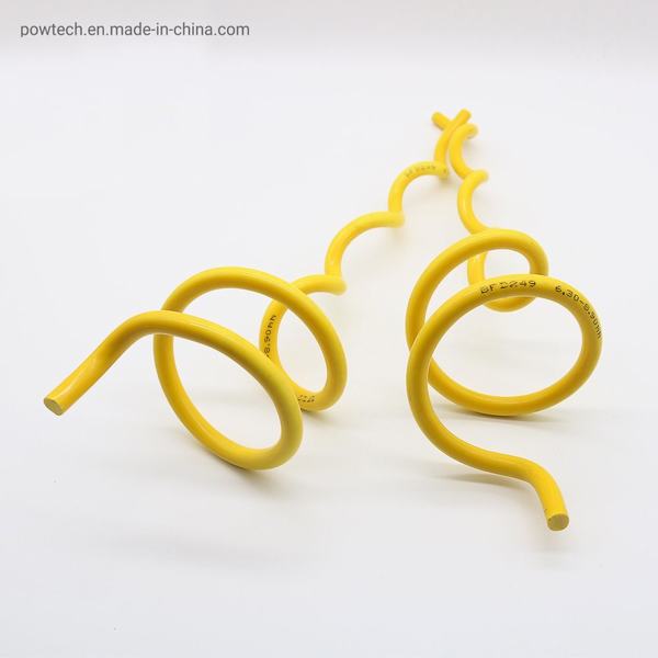 China 
                        Yellow Spiral Bird Flight Diverter (one side)
                      manufacture and supplier
