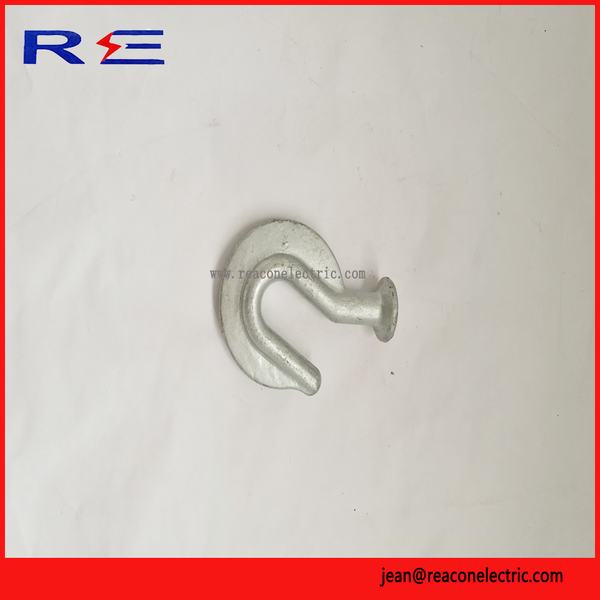 160kn Galvanized Forged Steel Ball End Hooks for Pole Line Hardware