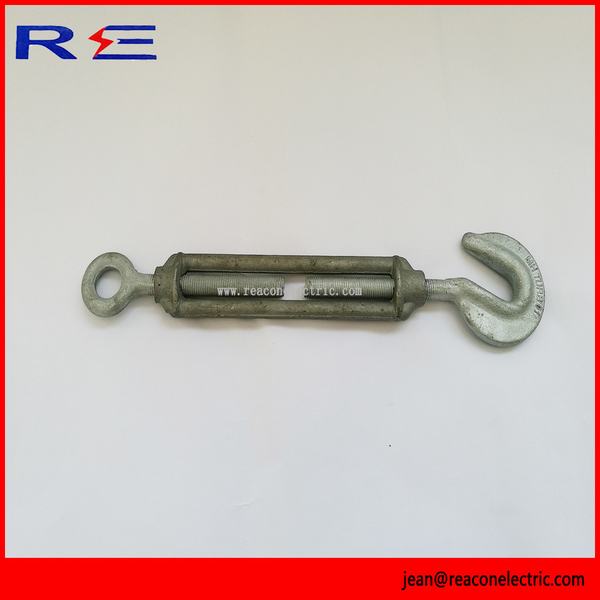 China 
                        Eye and Hook Type Galvanized Turnbuckle for Pole Line Hardware
                      manufacture and supplier