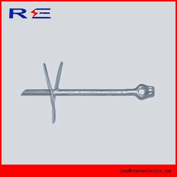 Forged Eye Shaft Screw Anchor for Pole Line Hardware