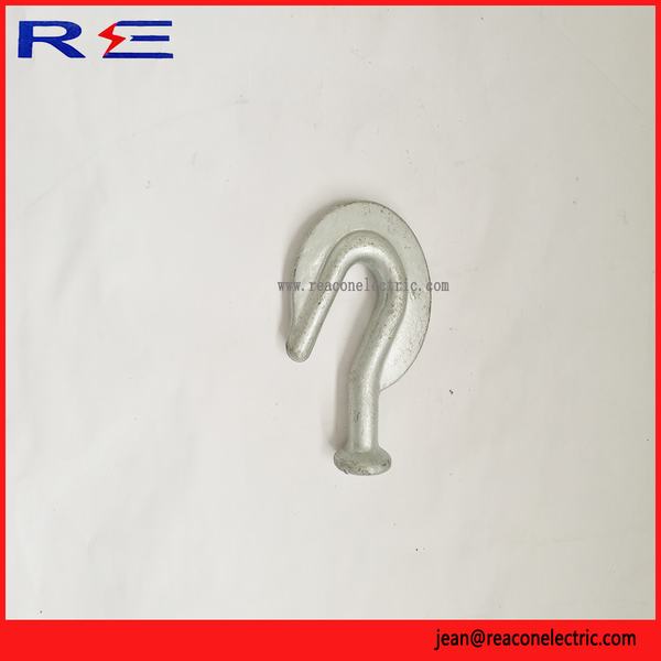 Galvanized 70kn Ball End Hook for Pole Line Fittings