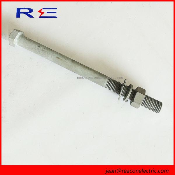 Galvanized Hex Bolt with Hex Nut for Hardware