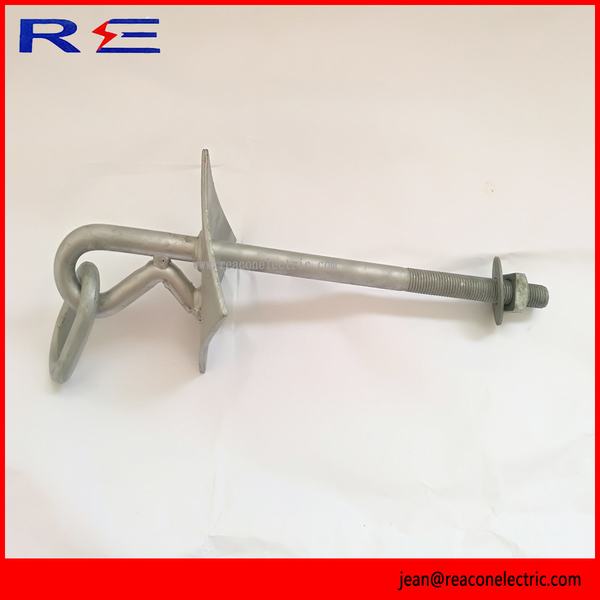 Galvanized Oval Eye Bolt W/Link for Fittings