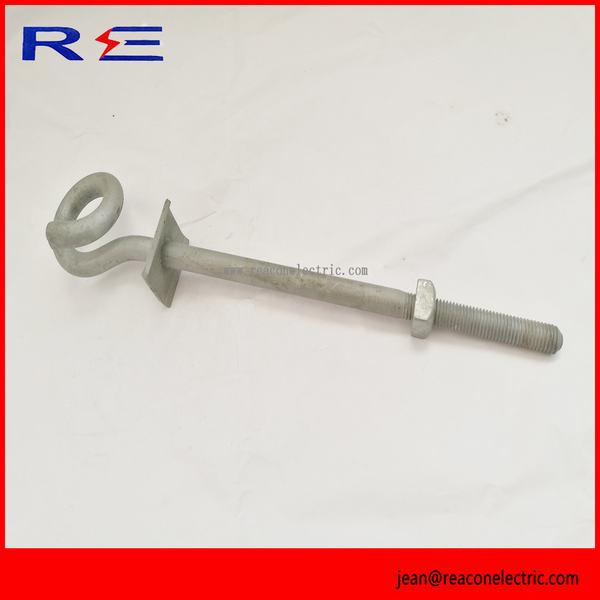 China 
                        Galvanized Oval Eye Bolt for Pole Line Hardware
                      manufacture and supplier