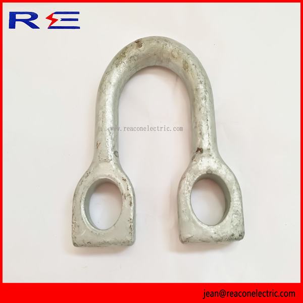Galvanized Staight Shackle 5/8" for Pole Line Hardware