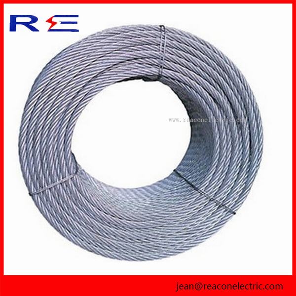 Galvanized Steel Wire Gsw Used for Guy/Stay Wire