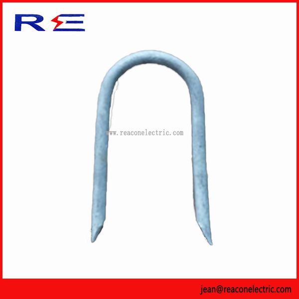 China 
                        Hot DIP Galvanized Ground Wire Staple for Pole Line Hardware
                      manufacture and supplier