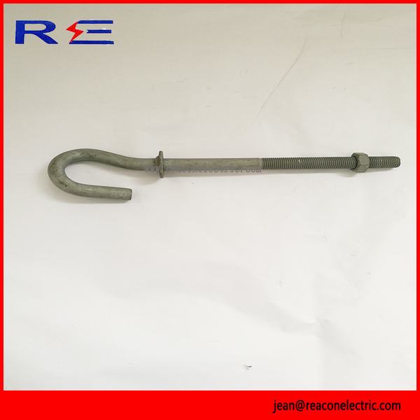 Pig Tail Screw Bolt for Pole Line Hardware