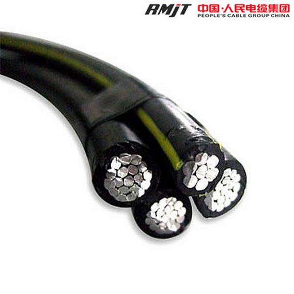 China 
                                 0.6/1kv XLPE de conductores de aluminio con aislamiento de PVC de Cable de 4X95 de la ABC mm2                              fabricante y proveedor