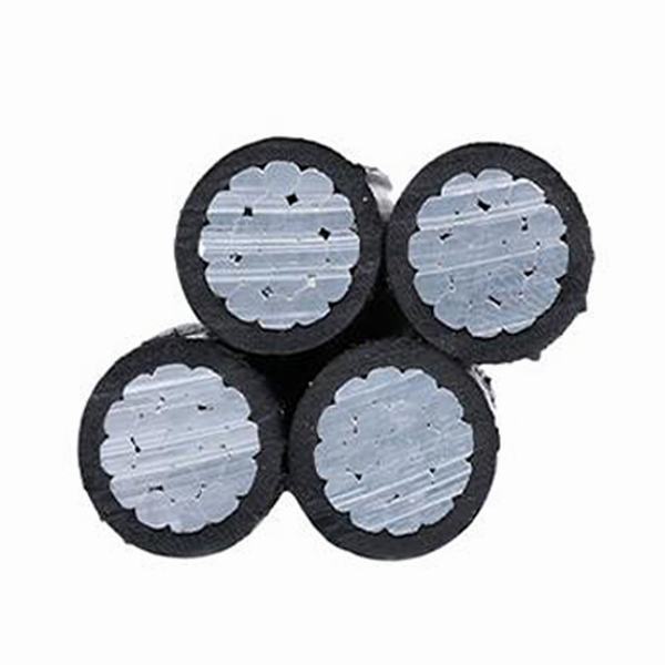 0.6/1kv Caai Type XLPE Insulation with / Without Public Lighting Overhead Twisted Aerial Cable