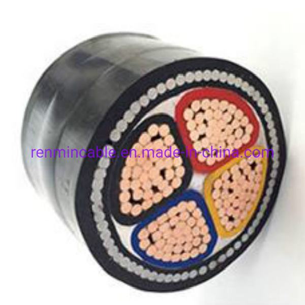 0.6/1kv Underground Swa Armored 4 Core 50mm2 95mm2 Copper Conductor Power Cable