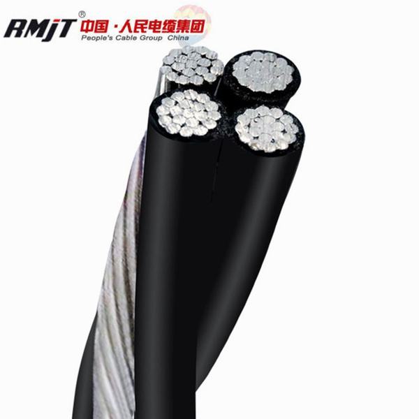 China 
                                 0.6/1kv XLPE Insualtion ABC Aluminio/Cable de alambre de caída del servicio                              fabricante y proveedor
