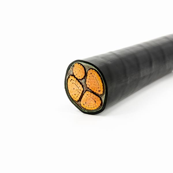 0.6-35kv XLPE Power Cable Yjv 4X50 XLPE Insulation PVC Sheath Copper Power Cable