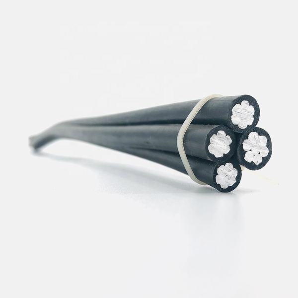 China 
                        1/0 AWG 2/0 AWG 4/0 AWG Service Drop Wire Twisted Aluminum ABC Cable
                      manufacture and supplier