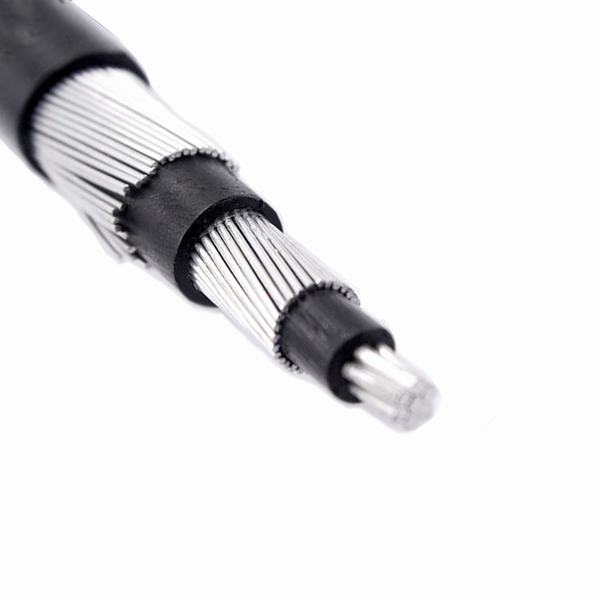 10mm2 16mm2 BS Standard 2 Cores 3 Cores 4 Cores XLPE Insulated Aluminum Concentric Neutral Cable with PVC Sheath
