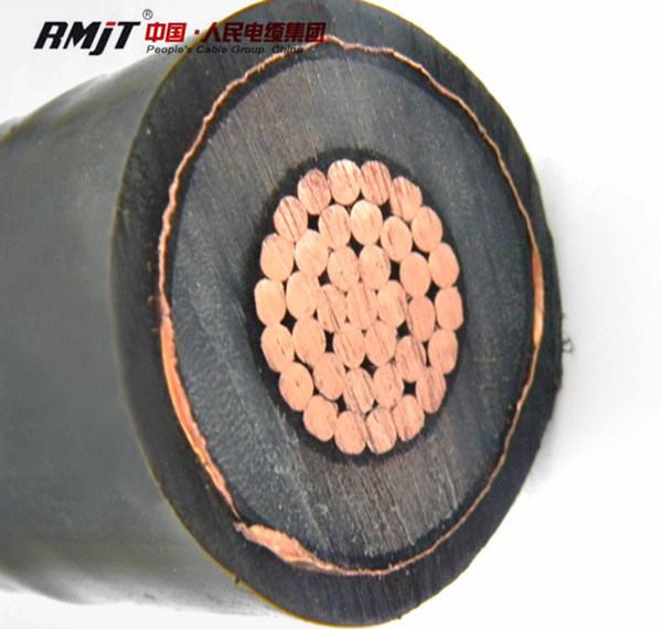 China 
                                 11kv XLPE cinta de cobre del cable de cobre sólido/pantalla de tres núcleos                              fabricante y proveedor