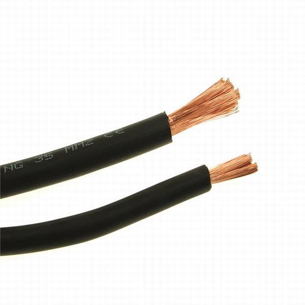 China 
                                 16mm2 de 25mm2 de 50mm2 H07RN-F de neopreno flexible de aislamiento de silicona funda Cables de alimentación Cable eléctrico de aluminio revestido de cobre del cable de soldadura de caucho para la máquina de soldadura                              fabricante y proveedor