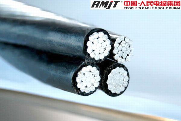 China 
                        2*16mm2 Overhead Aerial Bundle Cable
                      manufacture and supplier
