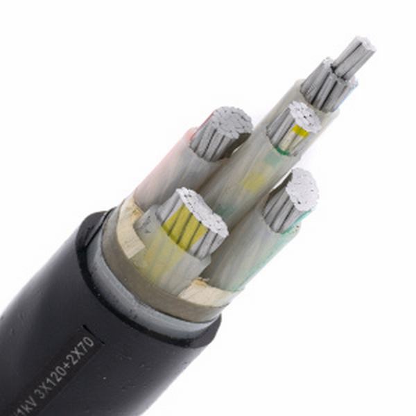 
                                 3 núcleos de 4 núcleos de 16mm 35mm 50mm 95mm cable de acero de Conductor de cobre del cable de alimentación aislado con PVC blindado                            