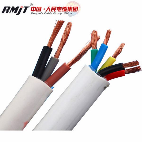 China 
                                 300/500V H05VV-F de alambre de cobre flexible de aislamiento de PVC y de la funda Rvv                              fabricante y proveedor